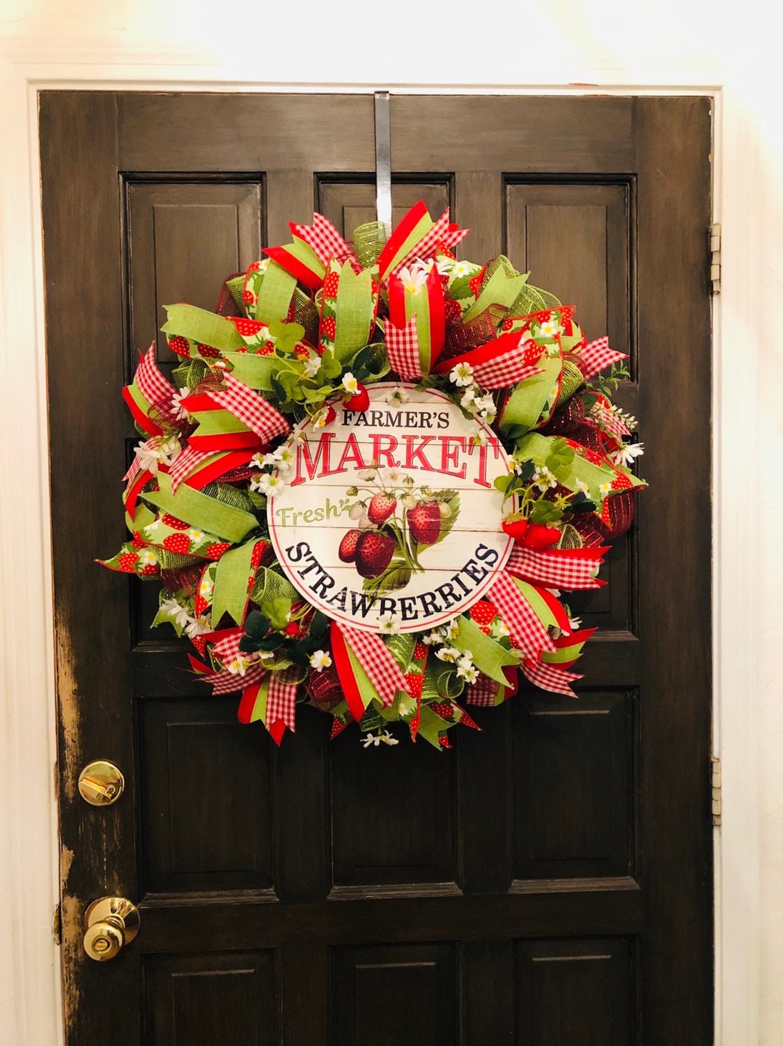 Farmer's Market Strawberry Wreath