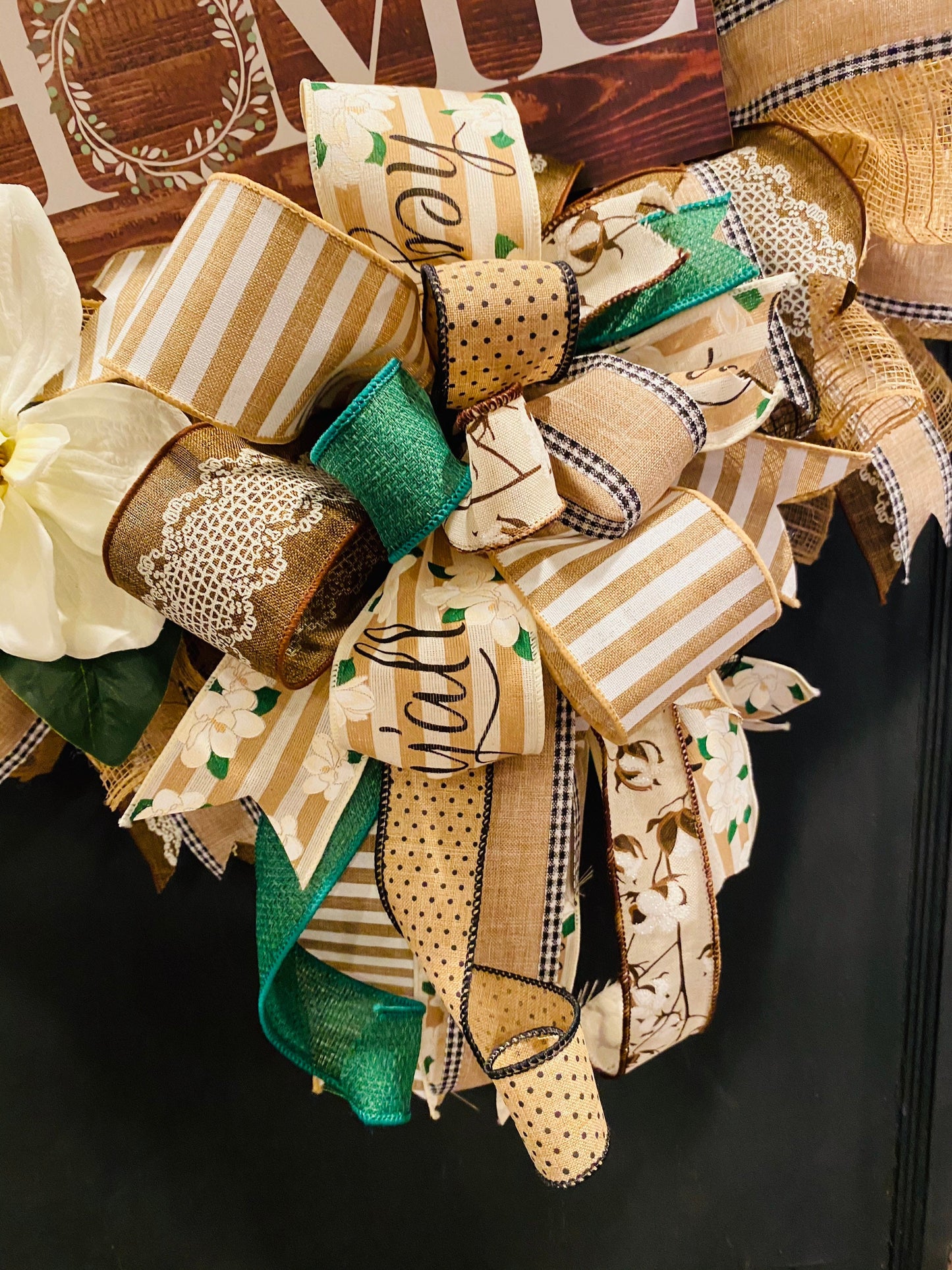 Home Wreath, Facebook Live Wreath, Everyday Wreath, Southern Decor, Magnolia Wreath, Wreath Kit, Welcome Wreath, Magnolia Wreath Kit