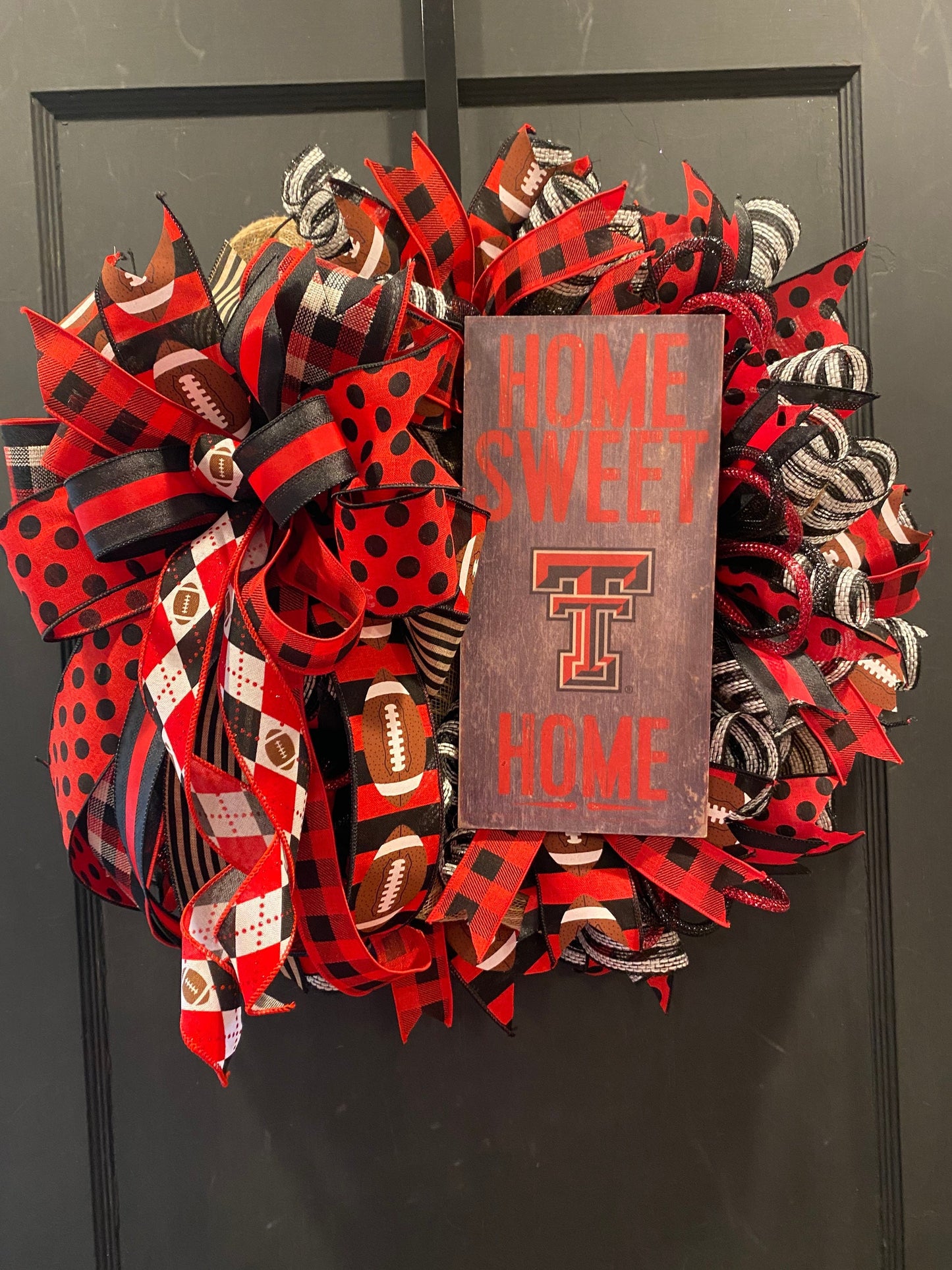Texas Football Wreath