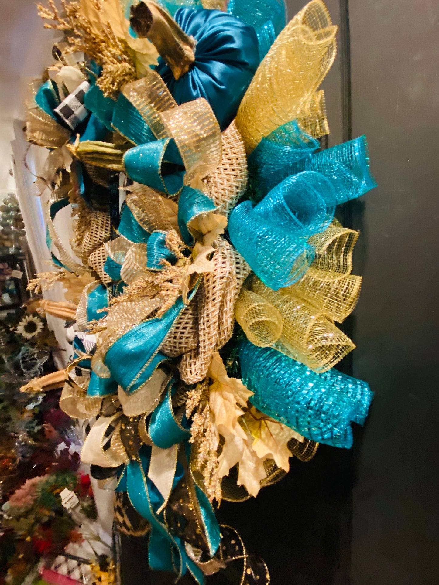 Welcome Fall Wreath, Facebook Live Wreath, Everyday Wreath, Pumpkin Wreath, Fall Wreath, Welcome Wreath