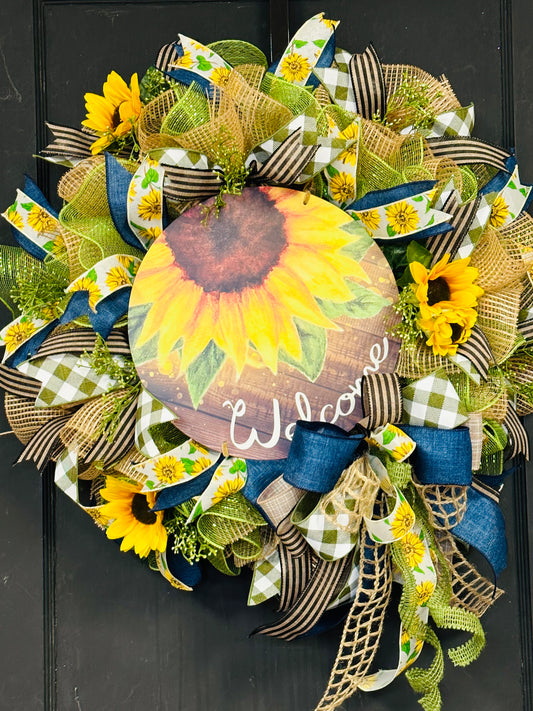 Sunflower Wreath Kit (Crafter’s Convention)
