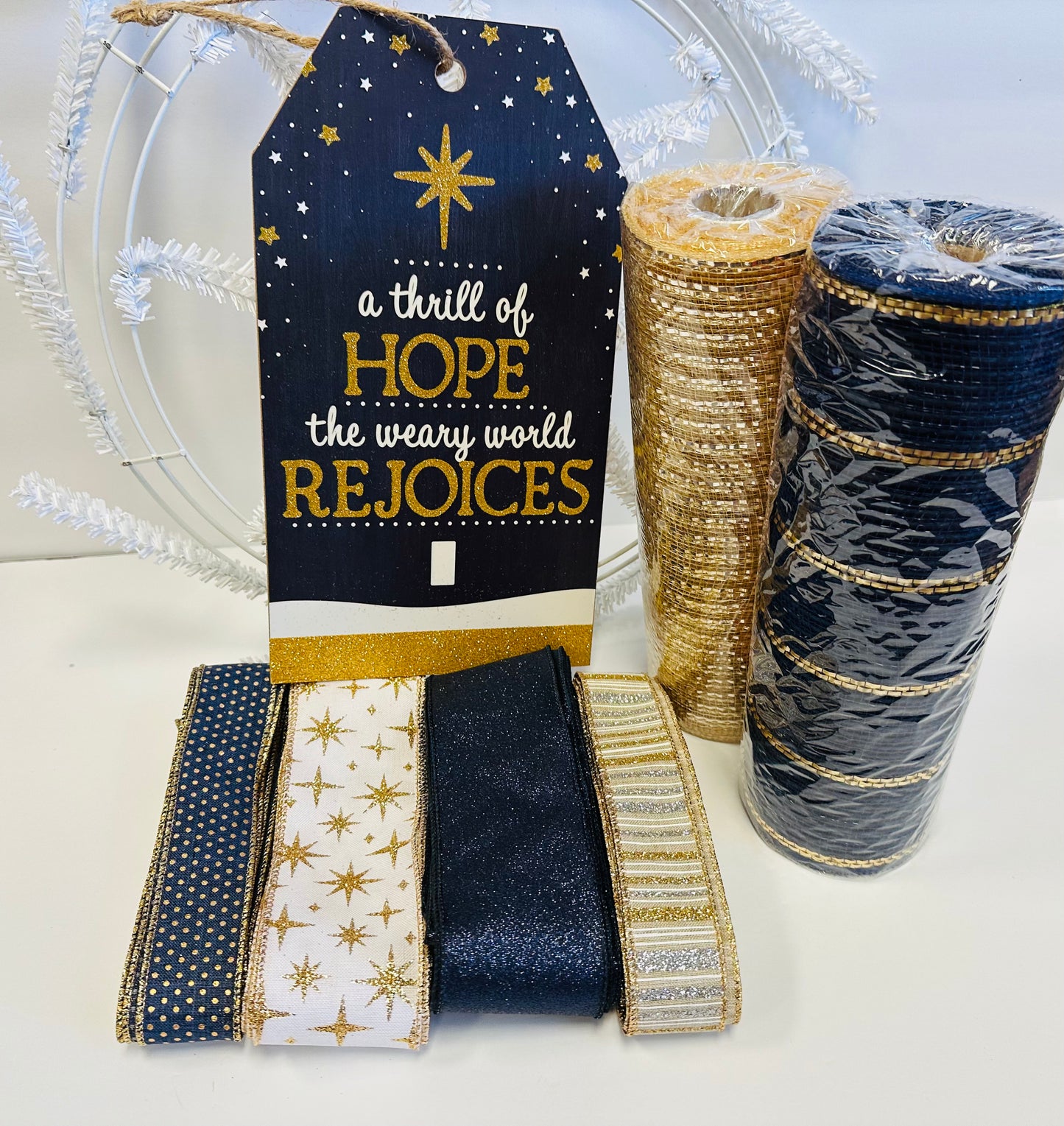 Wreath Kit - Thrill of Hope DIY Kit