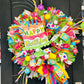 Happy Birthday Wreath