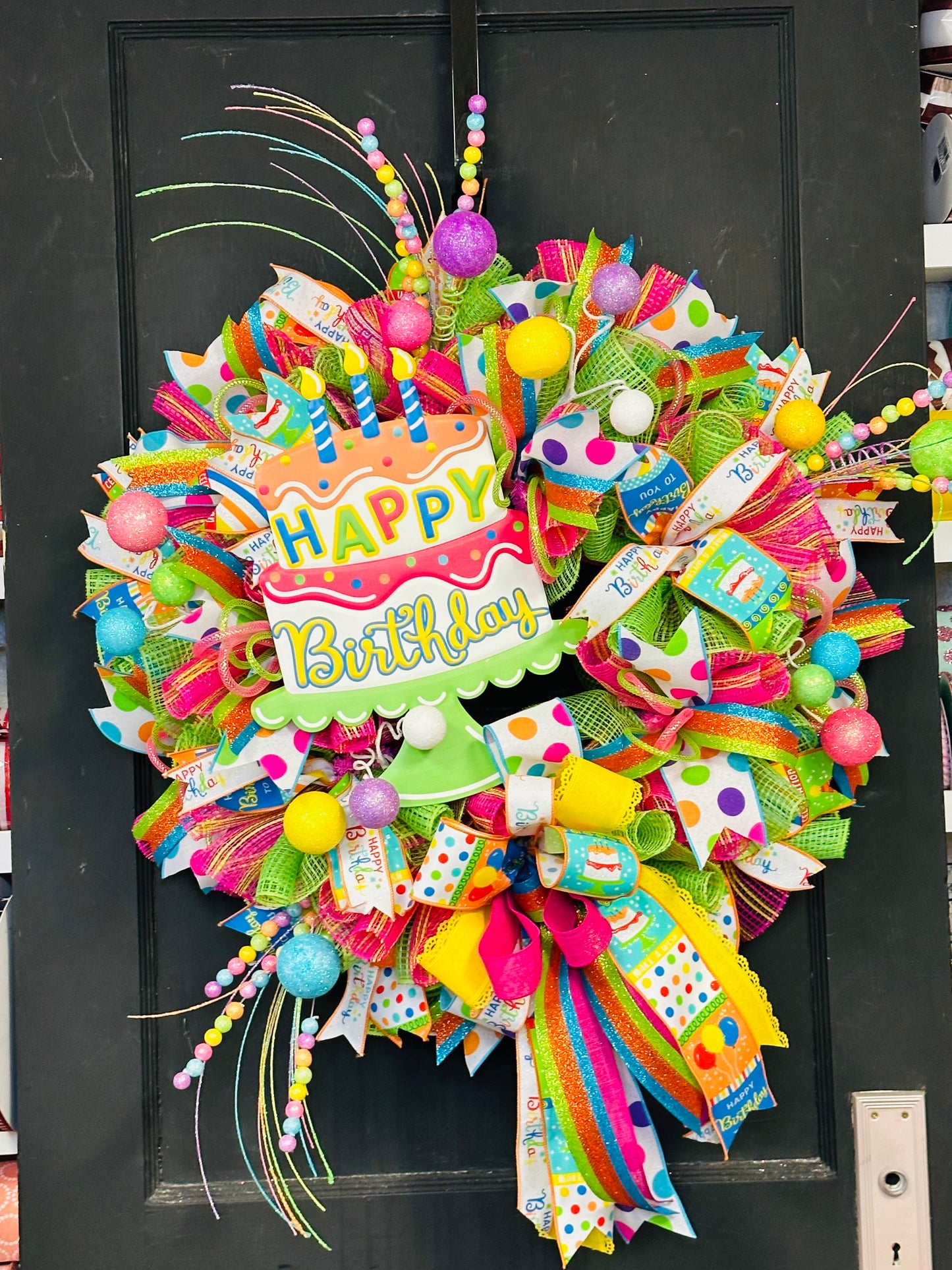 Happy Birthday Wreath