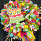 Happy Birthday Wreath