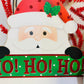 Ho Ho Ho Santa Christmas Winter Holiday DIY Wreath Kit