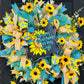 I Have Sunshine in My Soul Sunflower Wreath