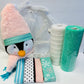 Party Kit - Plush Penguin DIY Wreath Kit