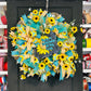 I Have Sunshine in My Soul Sunflower Wreath