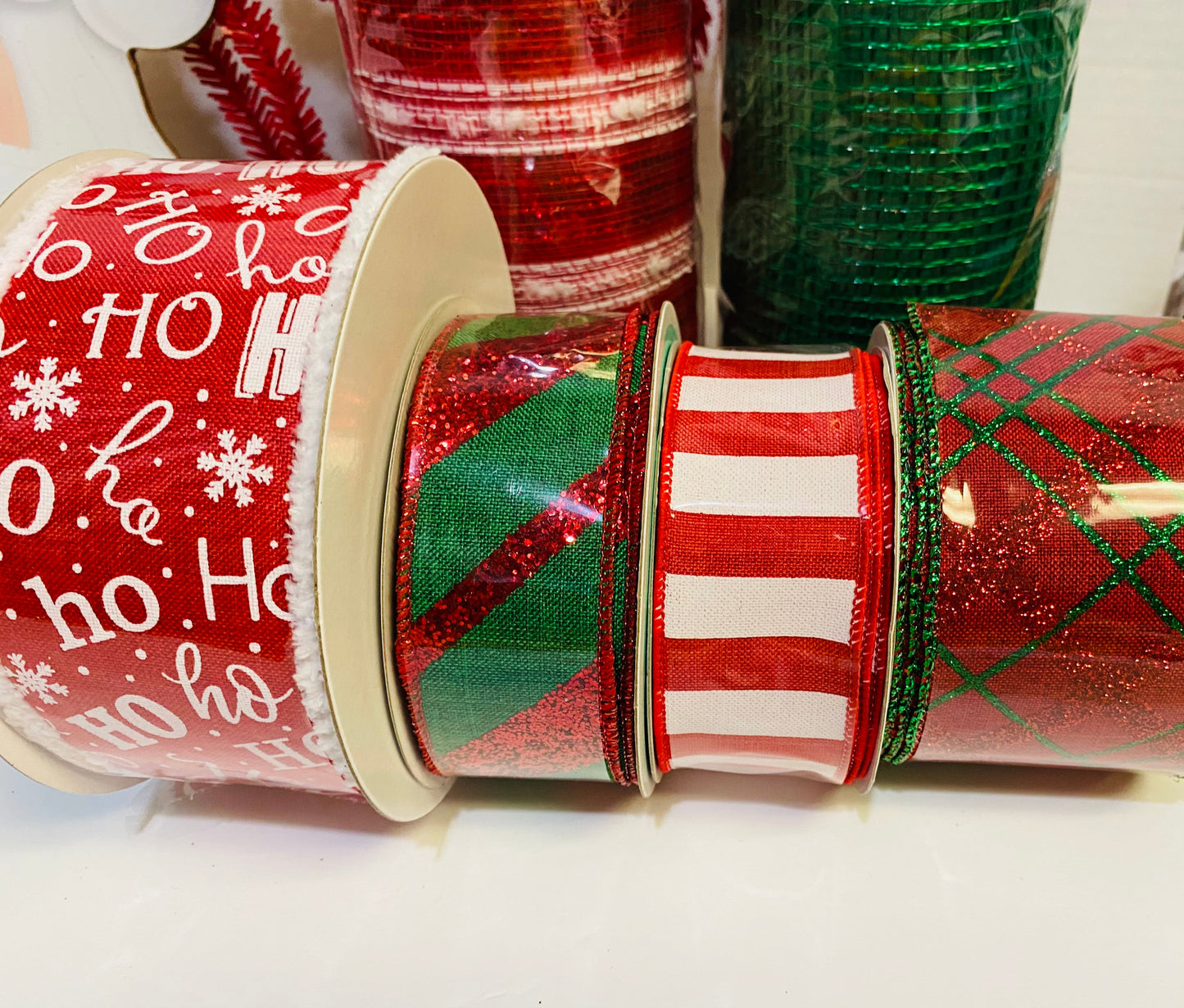 Ho Ho Ho Santa Christmas Winter Holiday DIY Wreath Kit