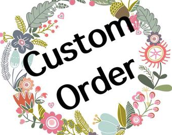 Custom Fall order for Julie