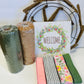 Welcome Floral Wreath Everyday Spring DIY Wreath Kit