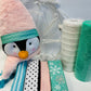 Party Kit - Plush Penguin DIY Wreath Kit