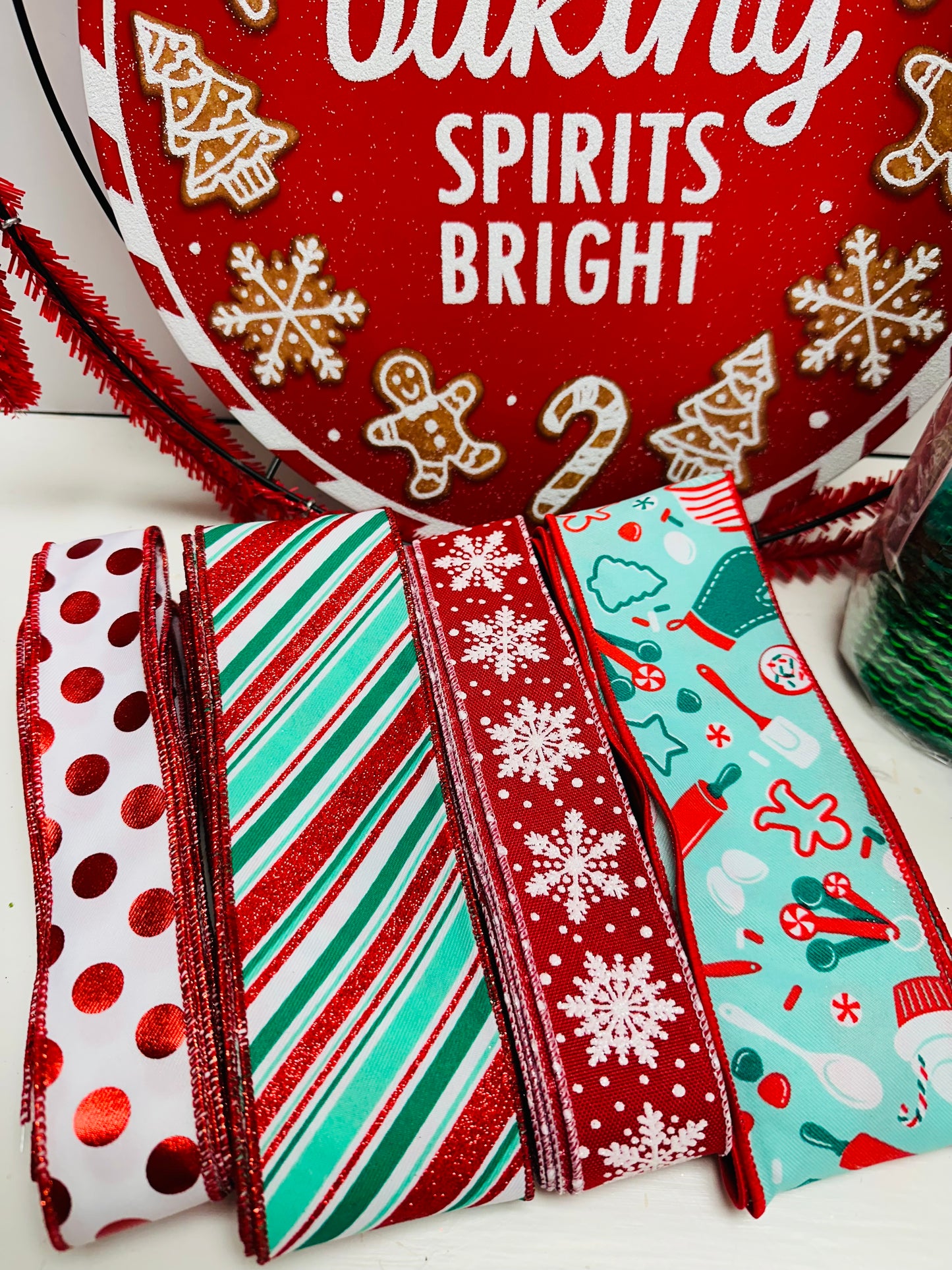 Party Kit - Baking Spirits Bright Gingerbread Christmas Holiday DIY Kit