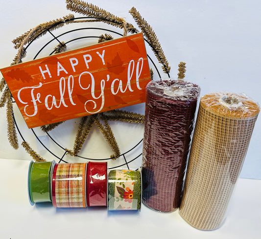 Party Kit - Happy Fall Y'All DIY Party Kit