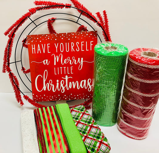 Party Kit - Have Yourself a Merry Little Christmas DIY Winter Kit