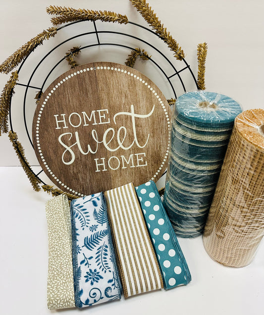 Party Kit - Home Sweet Home Everyday Wreath DIY Party Kit