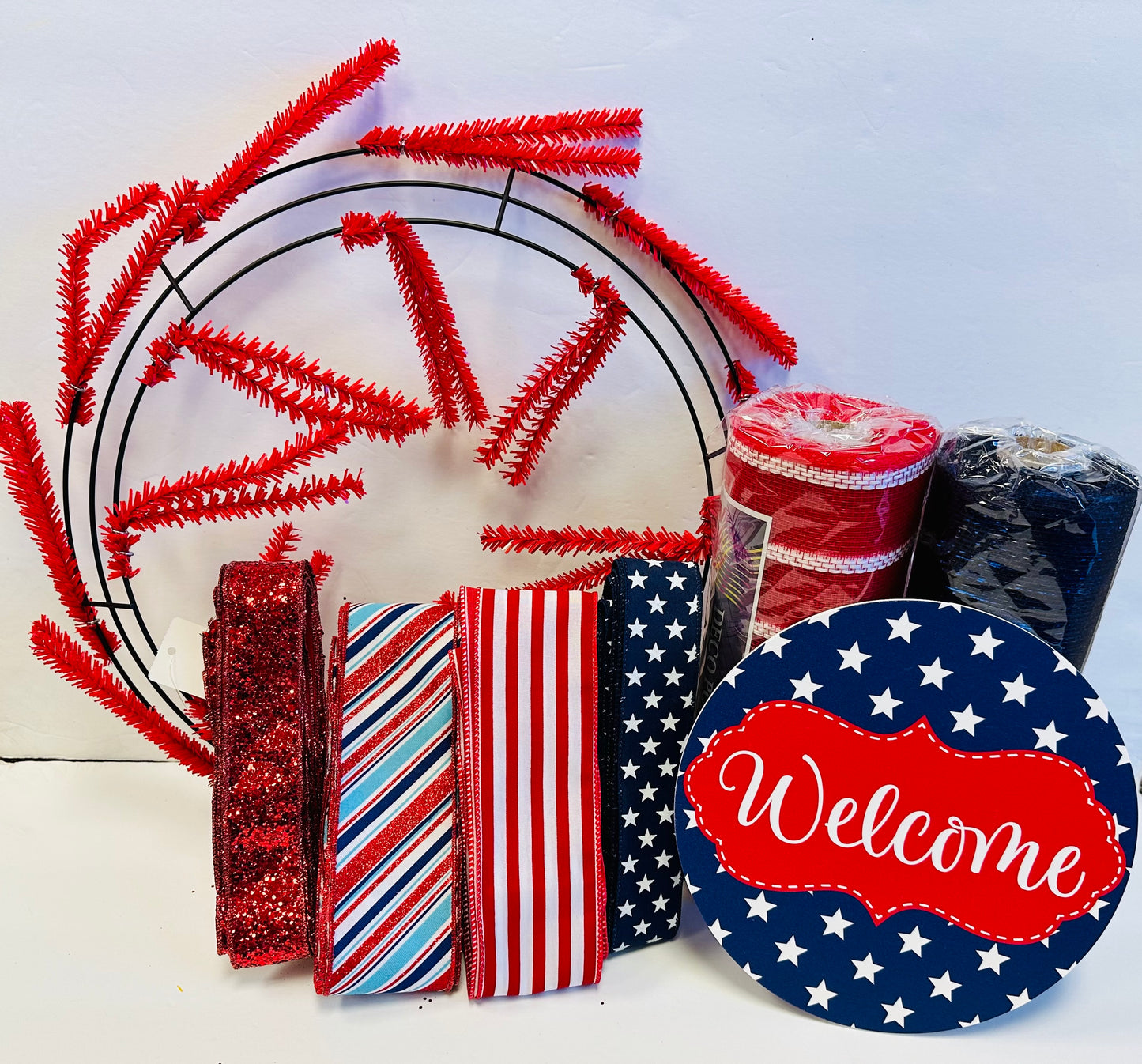 Party Kit - Patriotic Welcome DIY Kit (Round)