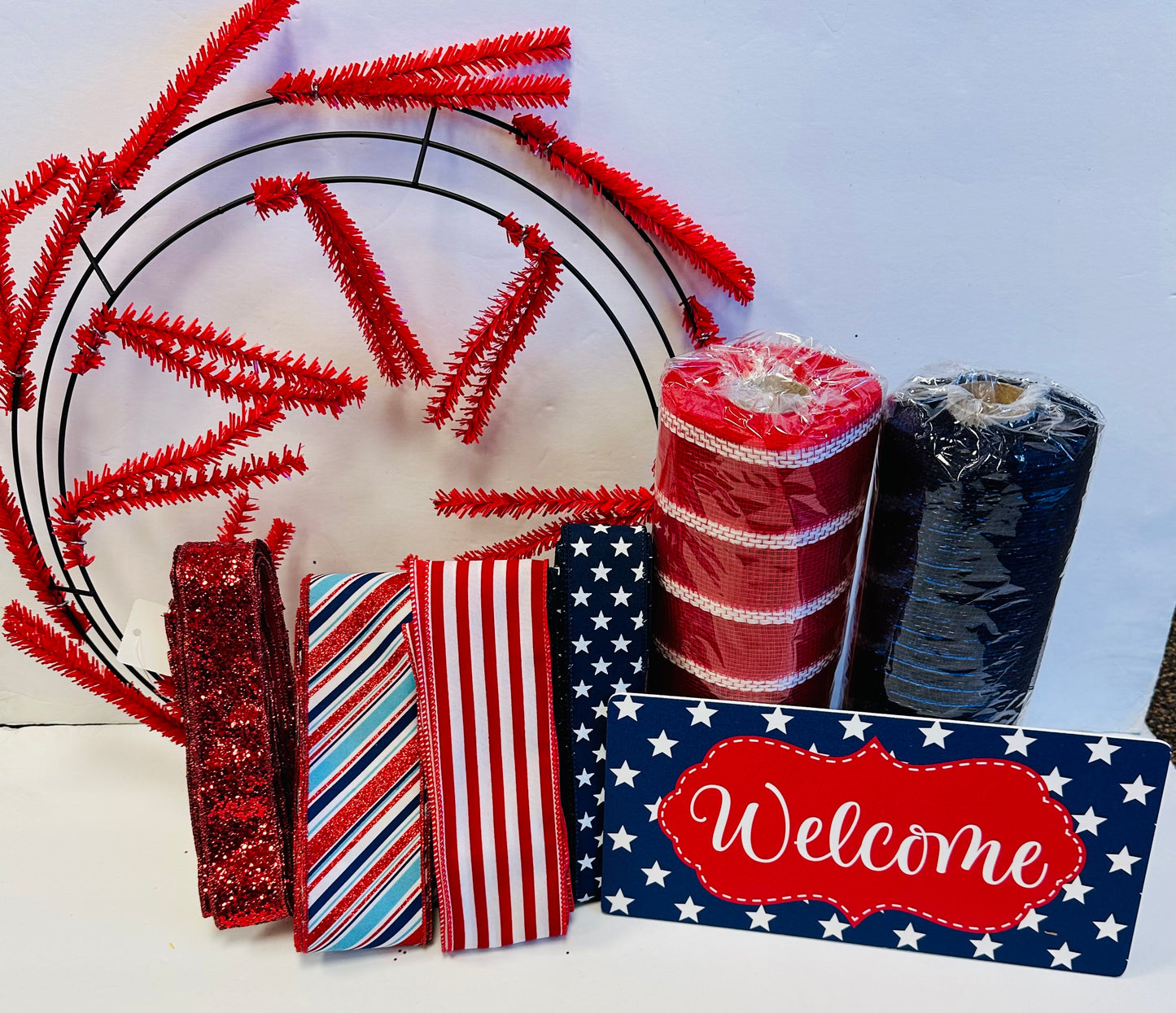 Party Kit - Patriotic Welcome DIY Kit (6"x 10")