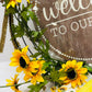 Sunflower Welcome to Our Home Everyday DIY Wreath Kit