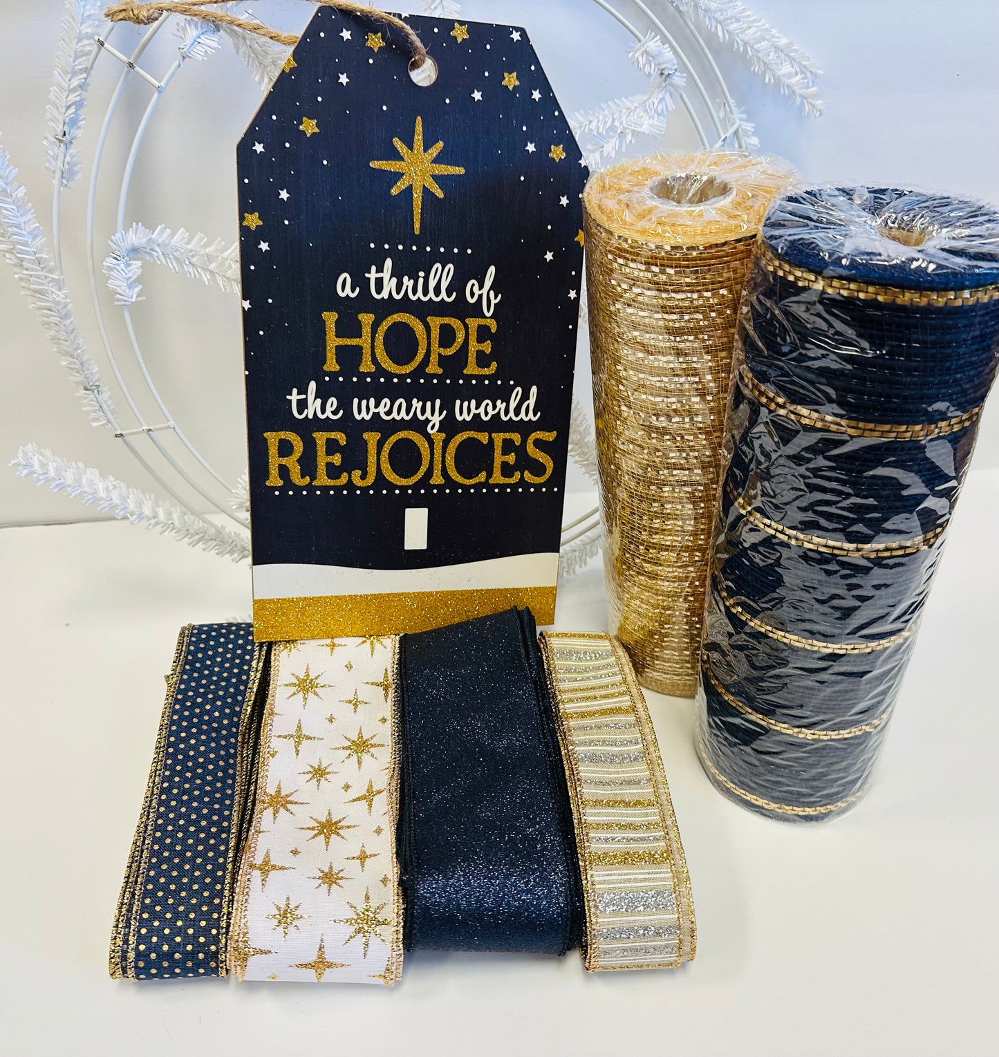 Party Kit - Thrill of Hope, A Weary World Rejoices Christmas DIY