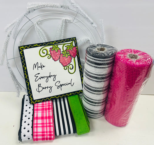 Make Everyday Berry Special Everyday Wreath DIY Wreath Kit