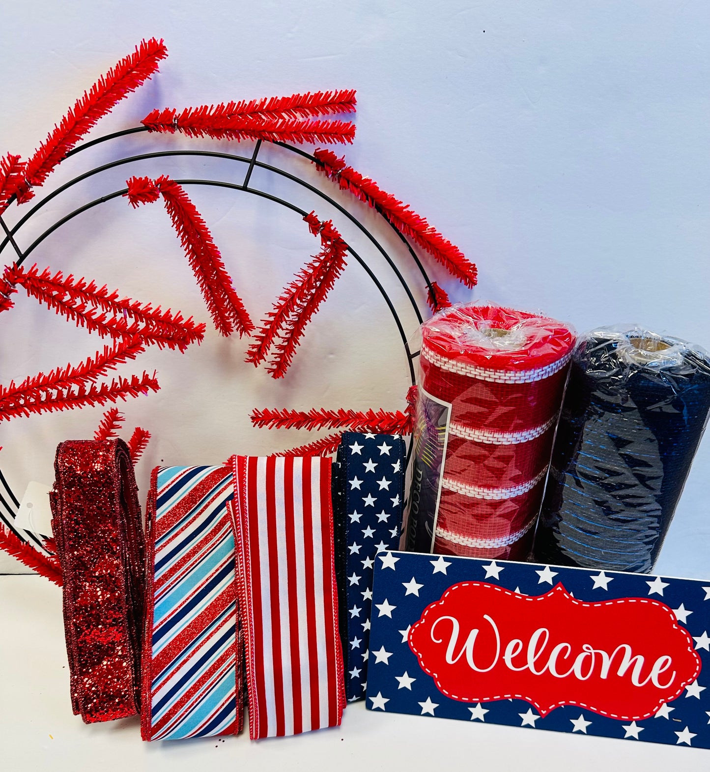 Party Kit - Patriotic Welcome DIY Kit (6"x 10")