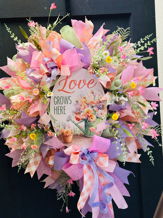 Party Kit - Love Grows Here Everyday Spring DIY Kit with Florals