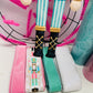 Pastel Nutcracker Christmas DIY Wreath Kit