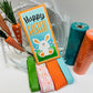 Happy Easter (Teal & Orange) Spring DIY Wreath Kit