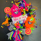 24"L x 5"W x 3"D Hot Pink Furry Monster Spray