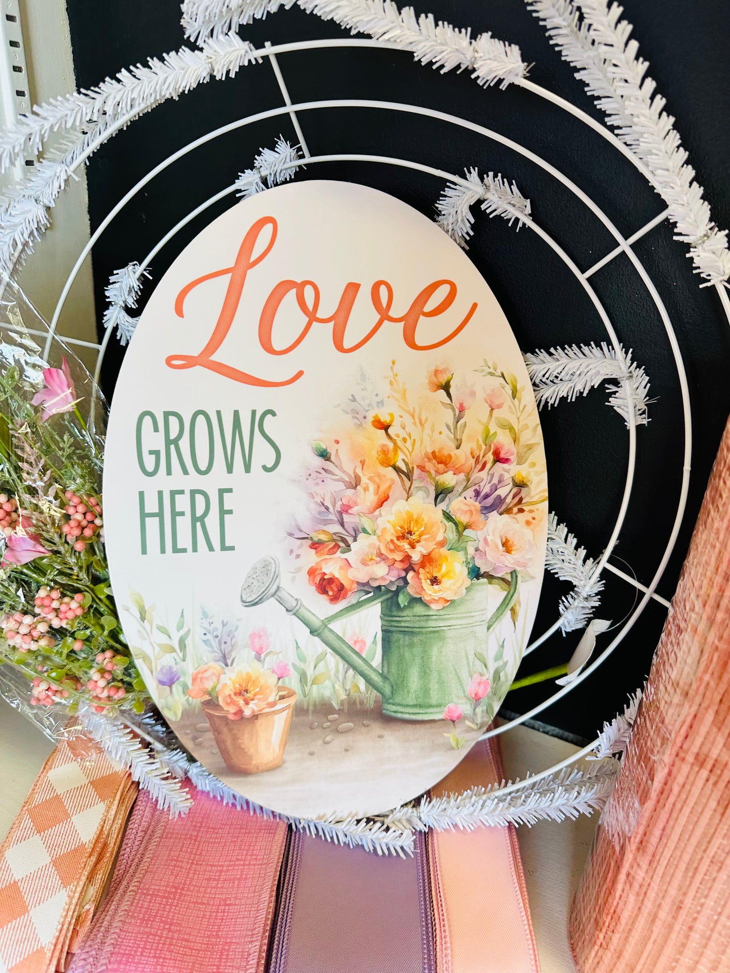 Party Kit - Love Grows Here Everyday Spring DIY Kit with Florals