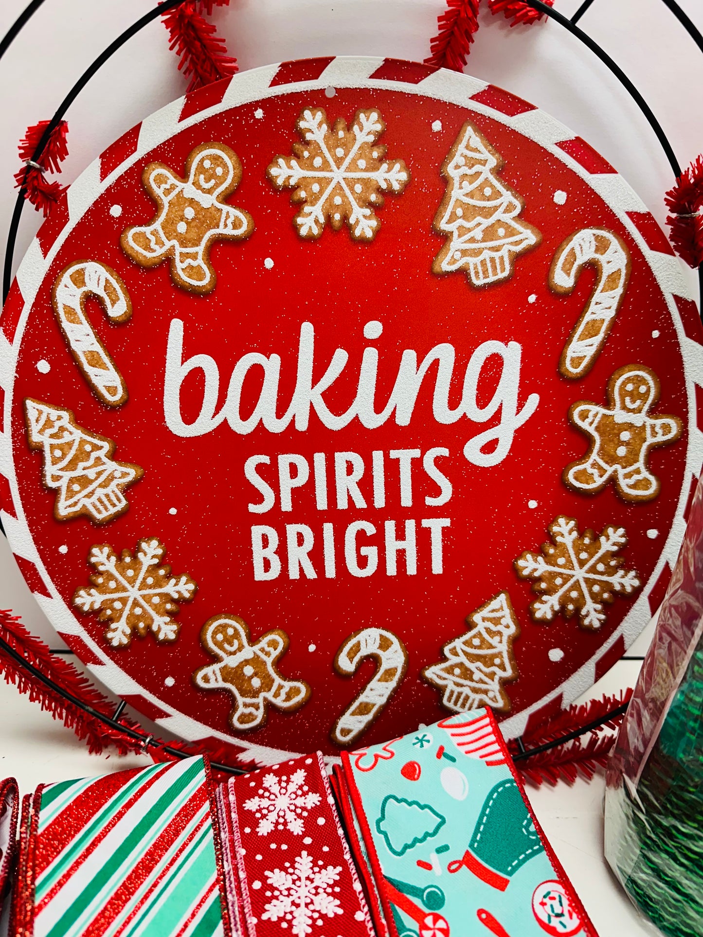 Party Kit - Baking Spirits Bright Gingerbread Christmas Holiday DIY Kit