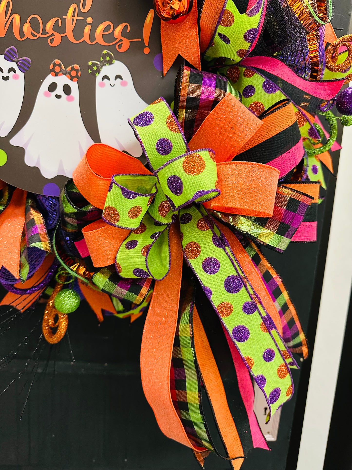 Hey Ghosties! Halloween Wreath