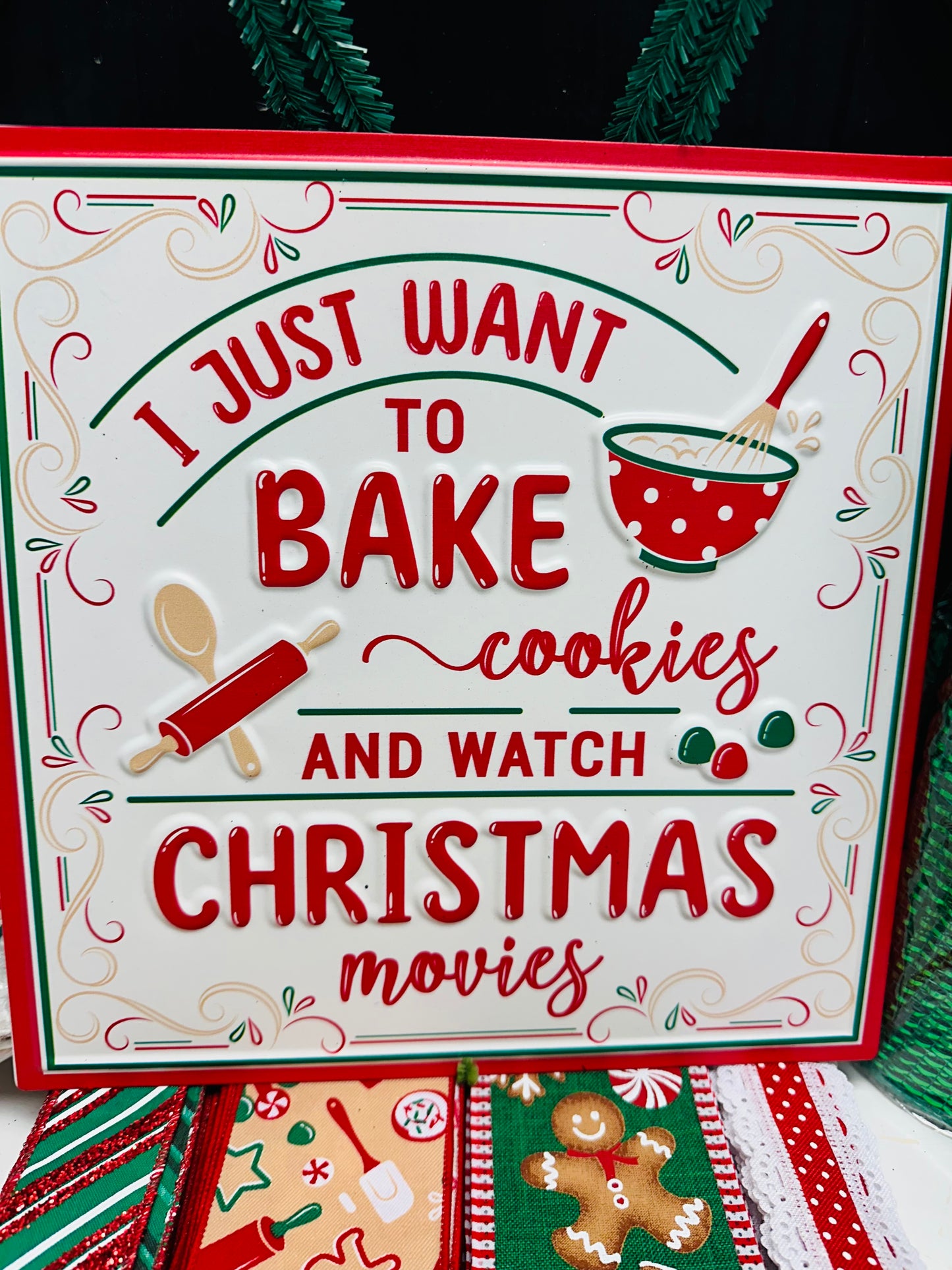 Party Kit - Sweet Gingerbread Cookies & Christmas Movies Holiday DIY Kit