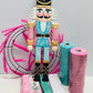 Pastel Nutcracker Christmas DIY Wreath Kit