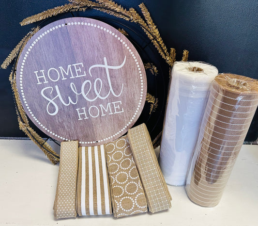 Party Kit - NEW Everyday Neutral Home Sweet Home  DIY Kit