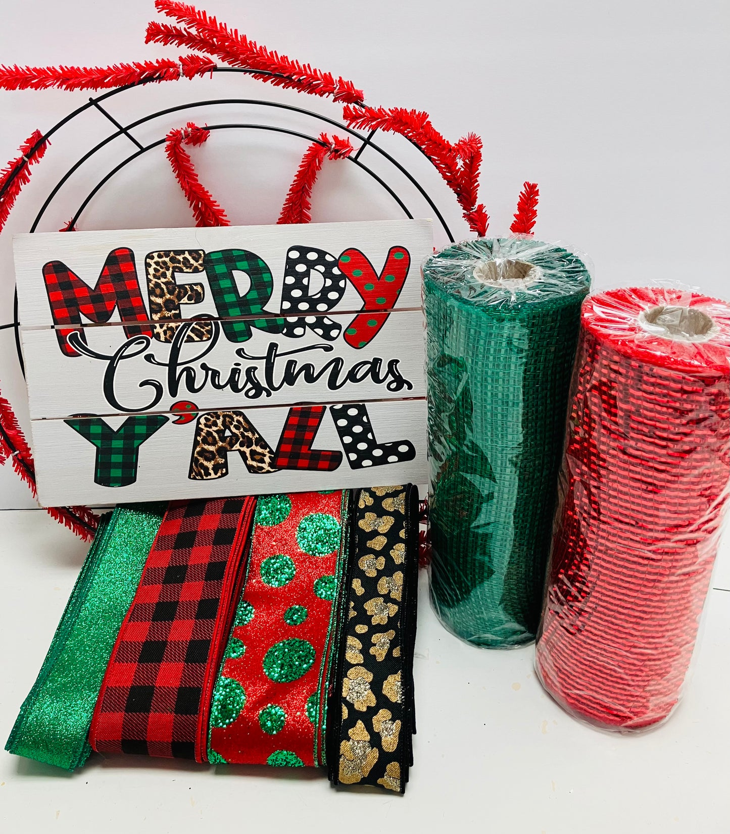 Party Kit - Merry Christmas Y'all DIY Winter Christmas Kit