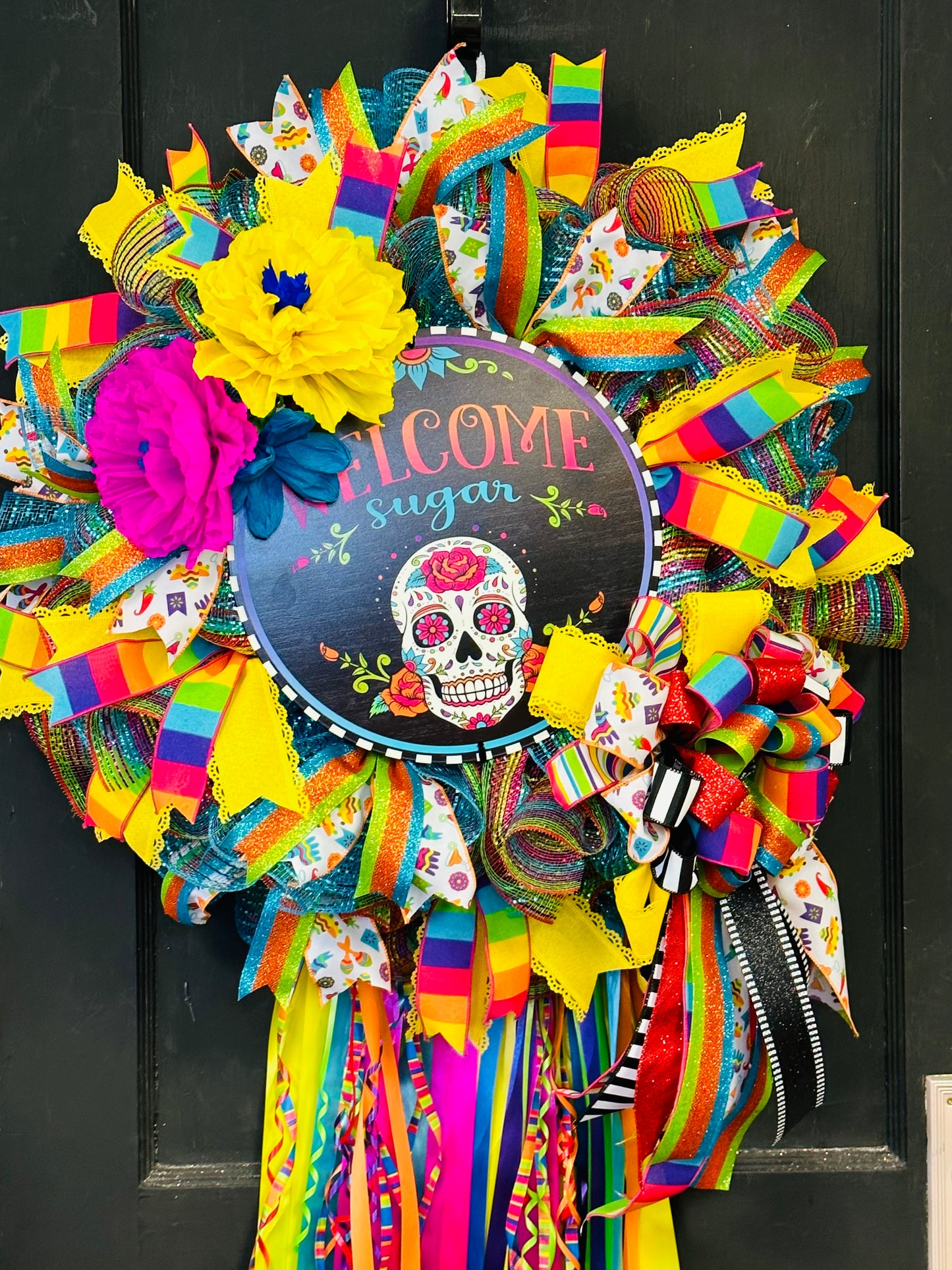 Fiesta or Welcome Sugar DIY Wreath Kit