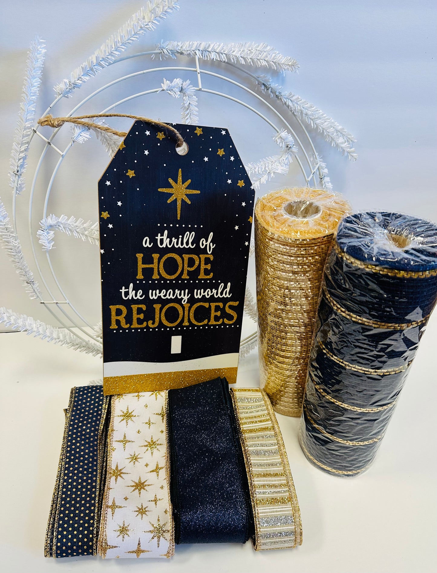 Party Kit - Thrill of Hope, A Weary World Rejoices Christmas DIY