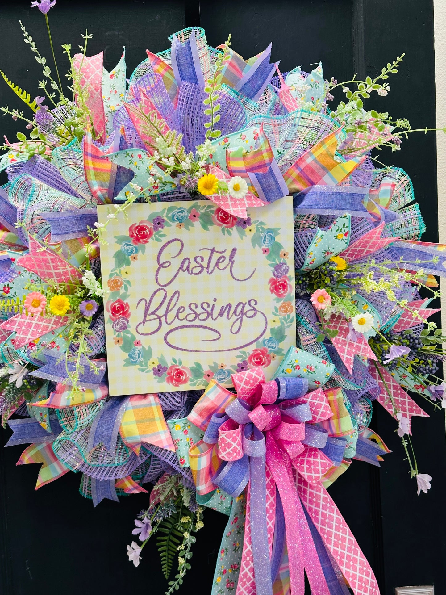 Party Kit - Easter Blessings Spring Spiritual Easter DIY Kit with Florals