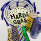 Mardi Gras Beads DIY Wreath Kit