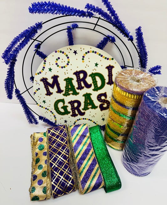 Party Kit - Mardi Gras Beads DIY Kit