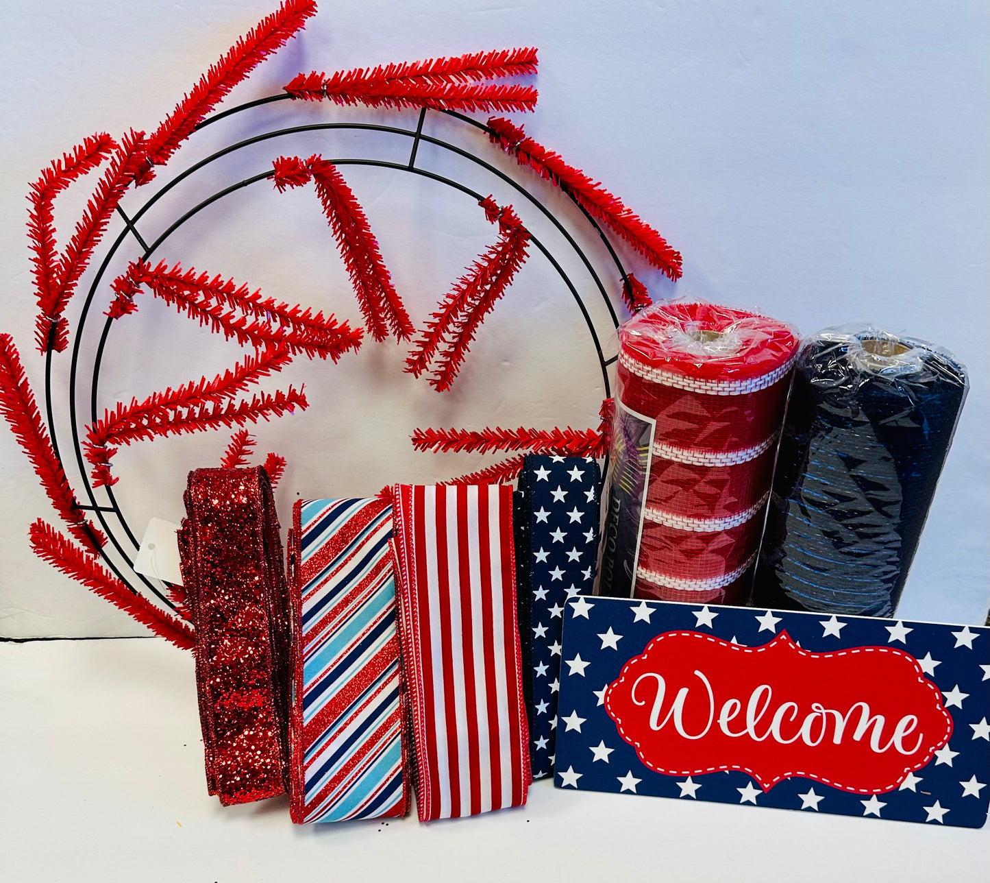 Party Kit - Patriotic Welcome DIY Kit (6"x 10")