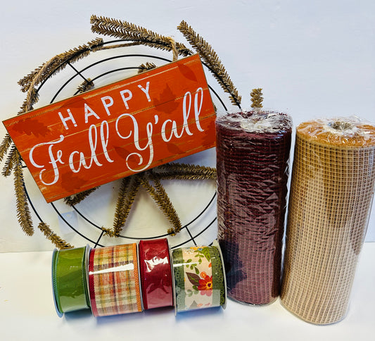 Party Kit - Happy Fall Y'All DIY Party Kit