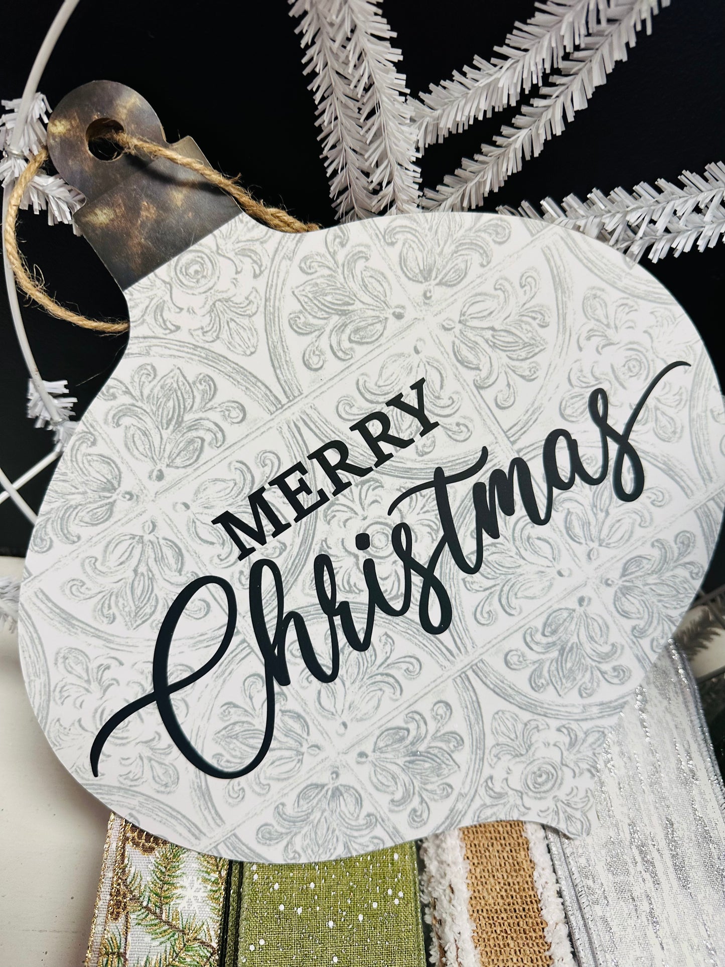 Party Kit. - NEW Rustic Elegance Christmas Ornament DIY Kit