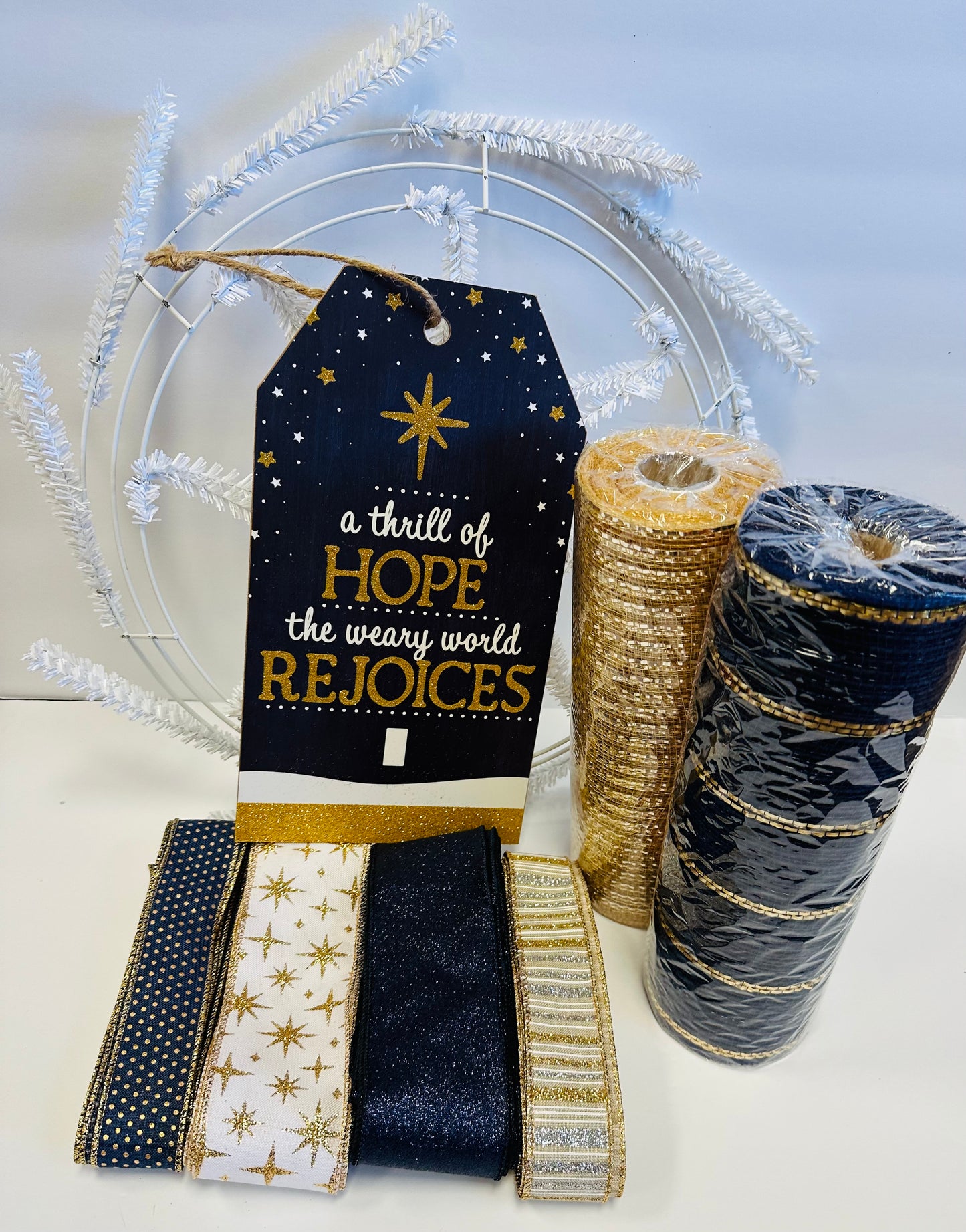 Party Kit - Thrill of Hope, A Weary World Rejoices Christmas DIY