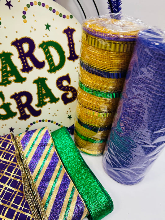 Party Kit - Mardi Gras Beads DIY Kit