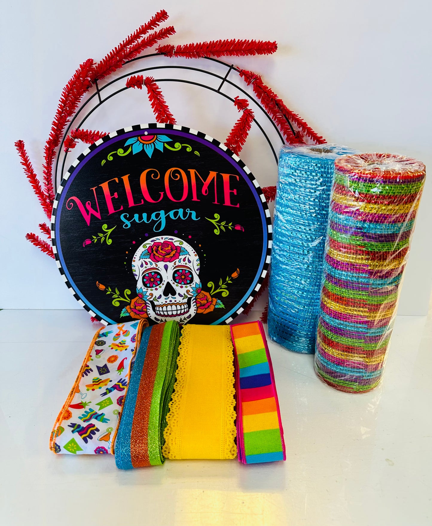 Fiesta or Welcome Sugar DIY Wreath Kit