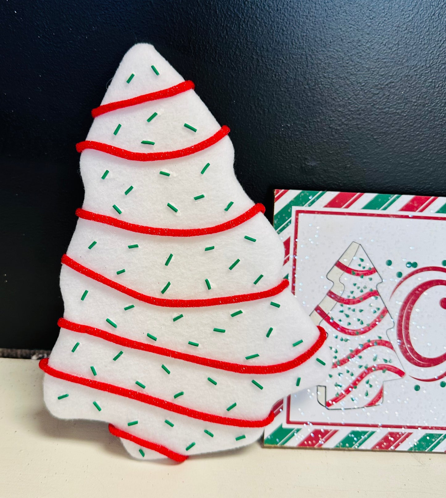 Little Debbie Christmas Tree Snack Cake Wreath Attachment